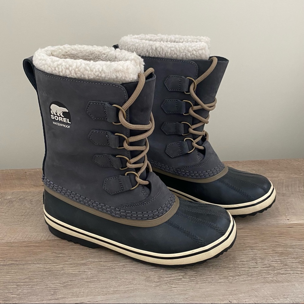 Sorel Waterproof Faux-fur Snow Boots, Size 8